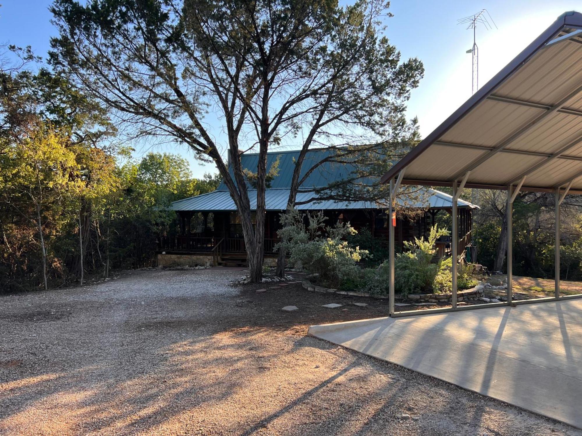 Lake Whitney Log Cabin Lakewood Harbor Exterior foto